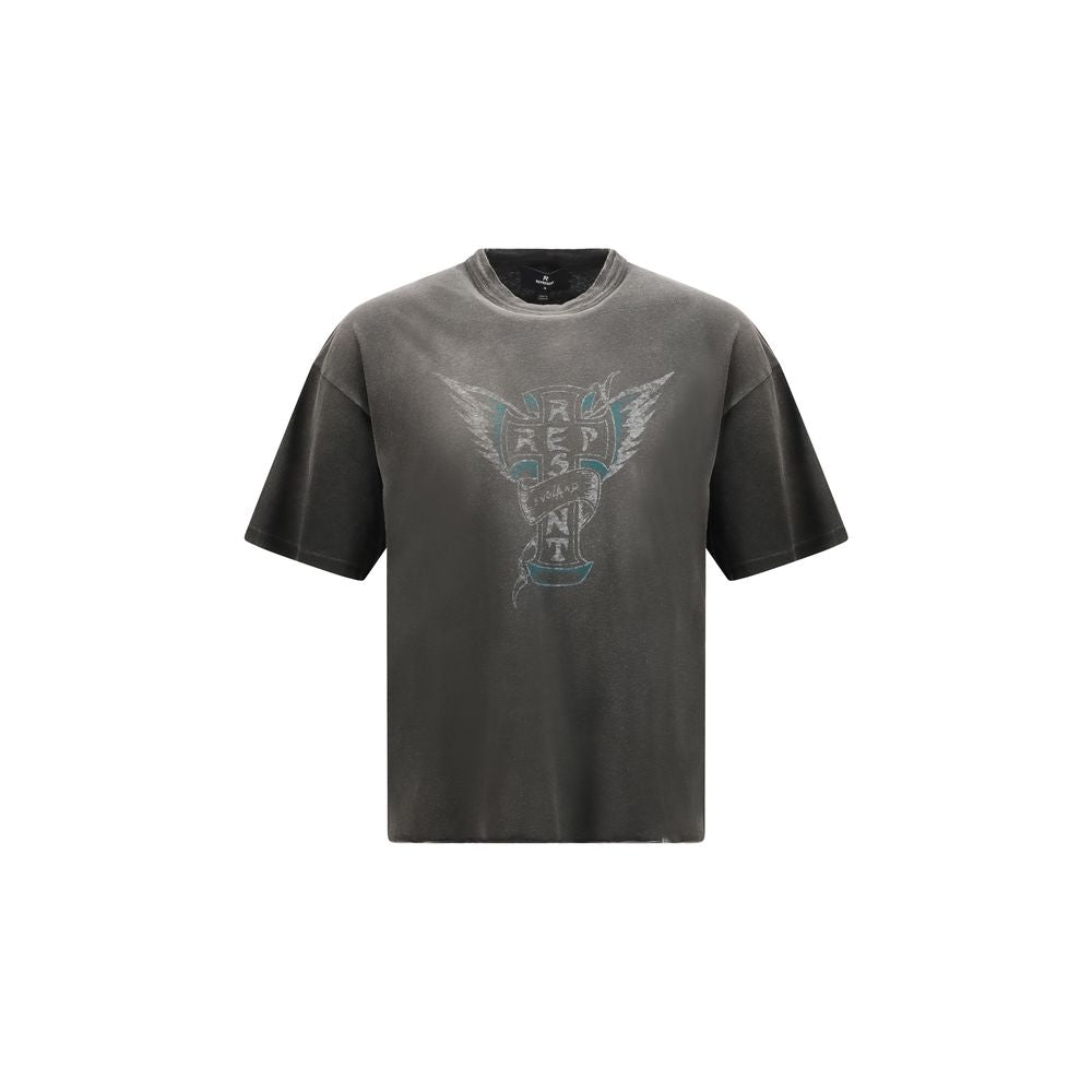 Represent Gray Cotton T-Shirt | Regal Royce