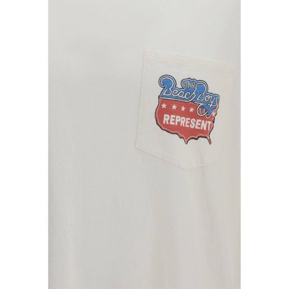 Represent White Cotton T-Shirt | Regal Royce