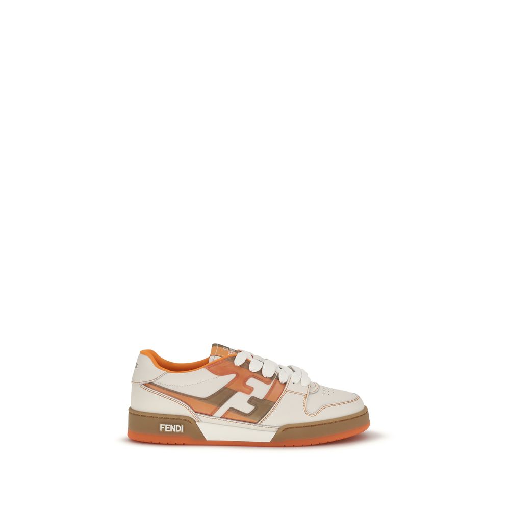 Fendi Multicolor Leather Athletic Sneakers | Regal Royce