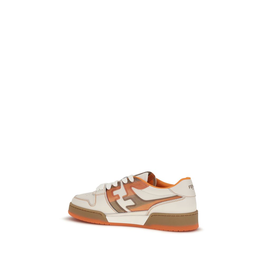 Fendi Multicolor Leather Athletic Sneakers | Regal Royce