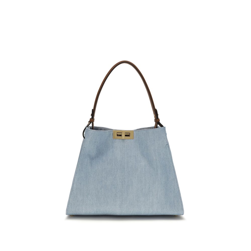 Fendi Blue Cotton Handbag | Regal Royce