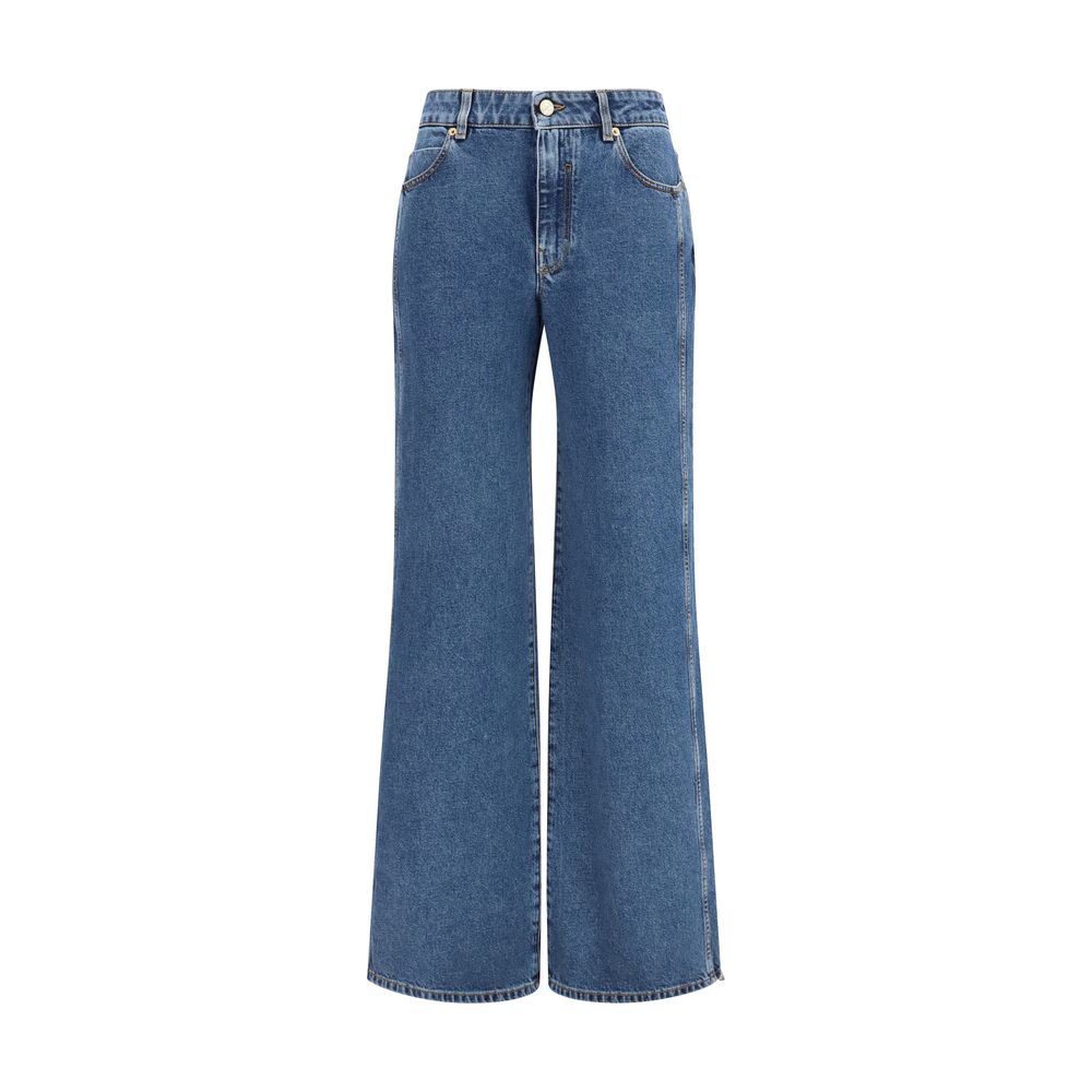 Balmain Blue Cotton Jeans Denim | Regal Royce