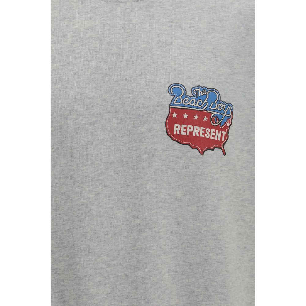Represent Gray Cotton Sweatshirt | Regal Royce