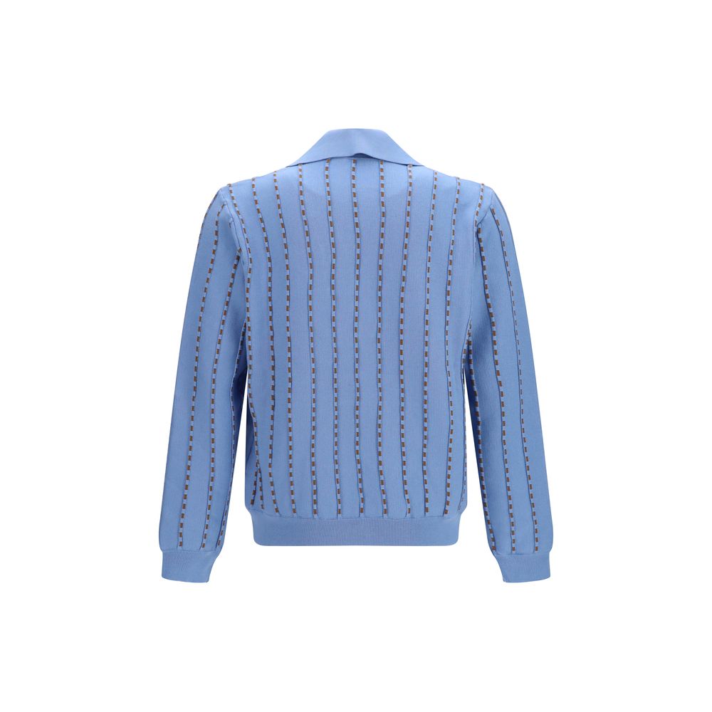 Fendi Blue Cotton Sweatshirt | Regal Royce