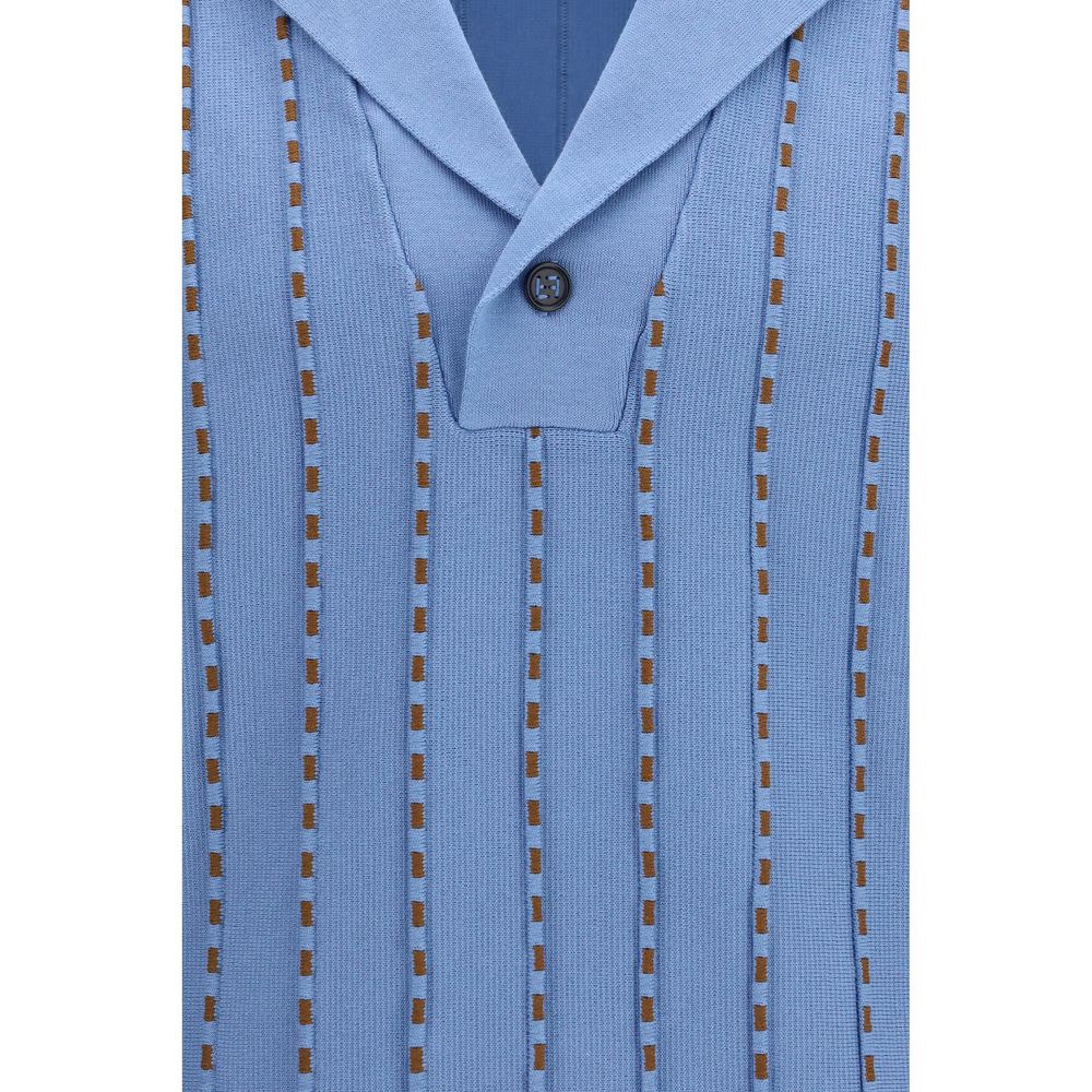 Fendi Blue Cotton Sweatshirt | Regal Royce