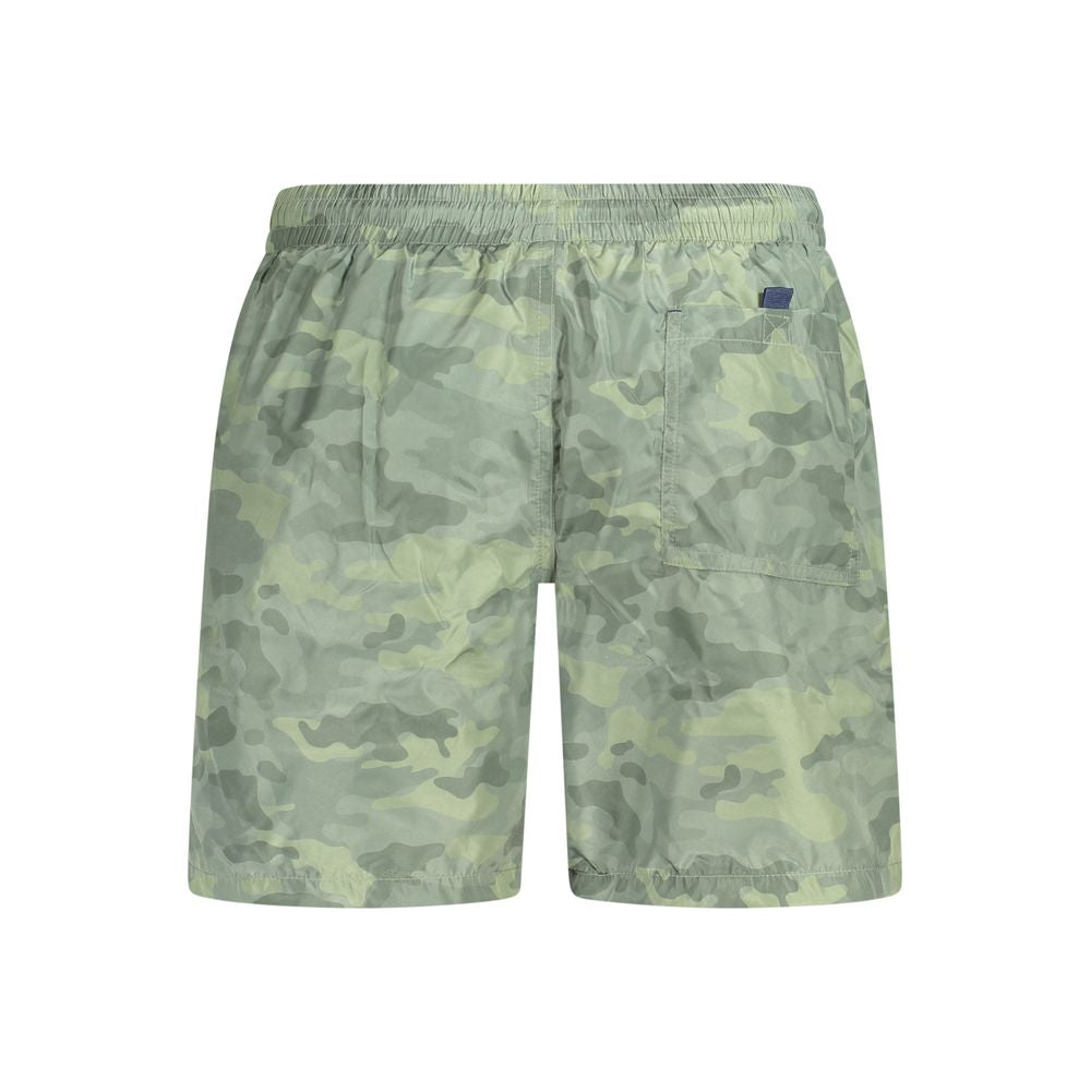 Norway 1963 Verde Polyester Men's Boxer | Regal Royce