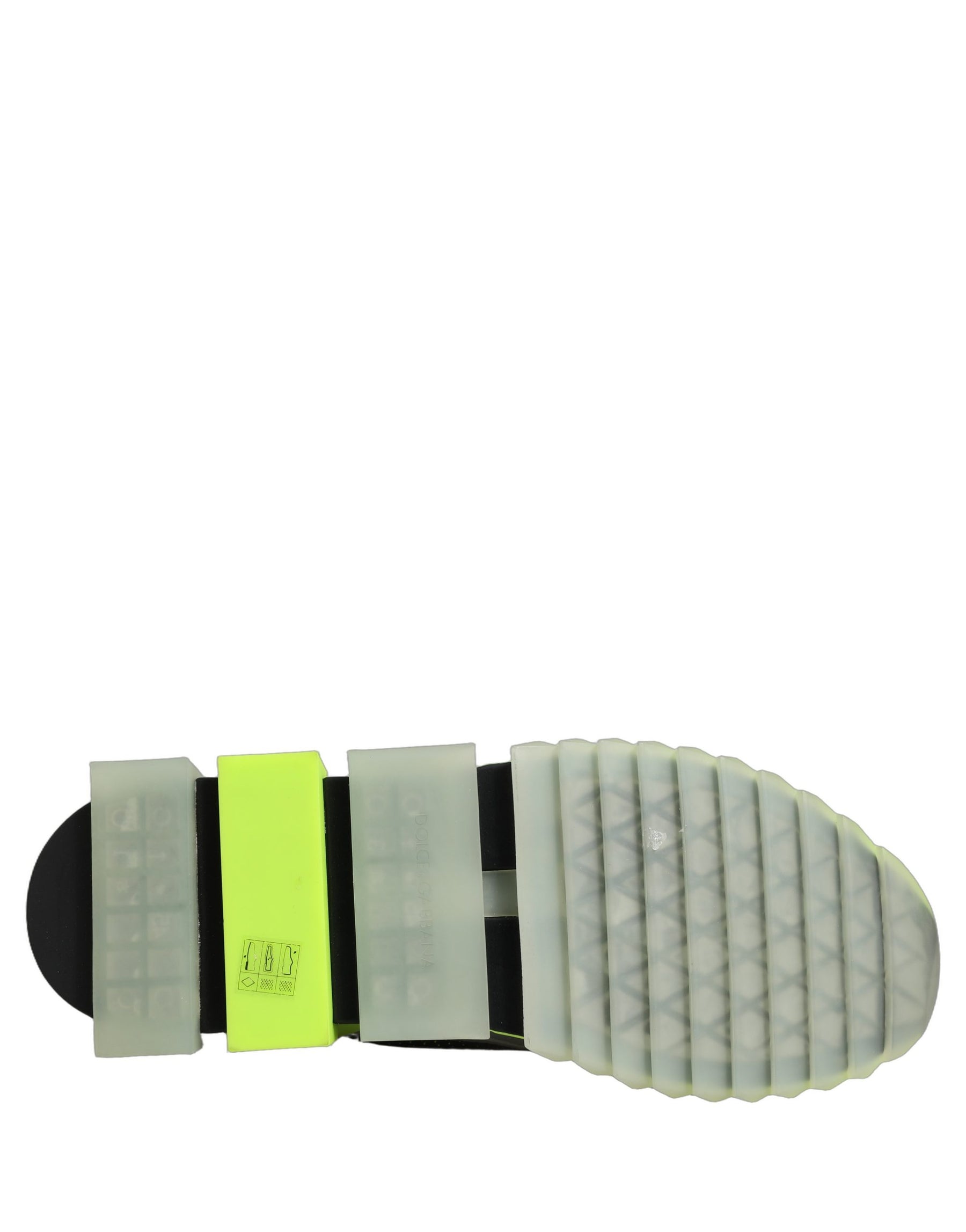 Dolce & Gabbana Black Green Sorrento Low Top Sneakers Shoes | Regal Royce