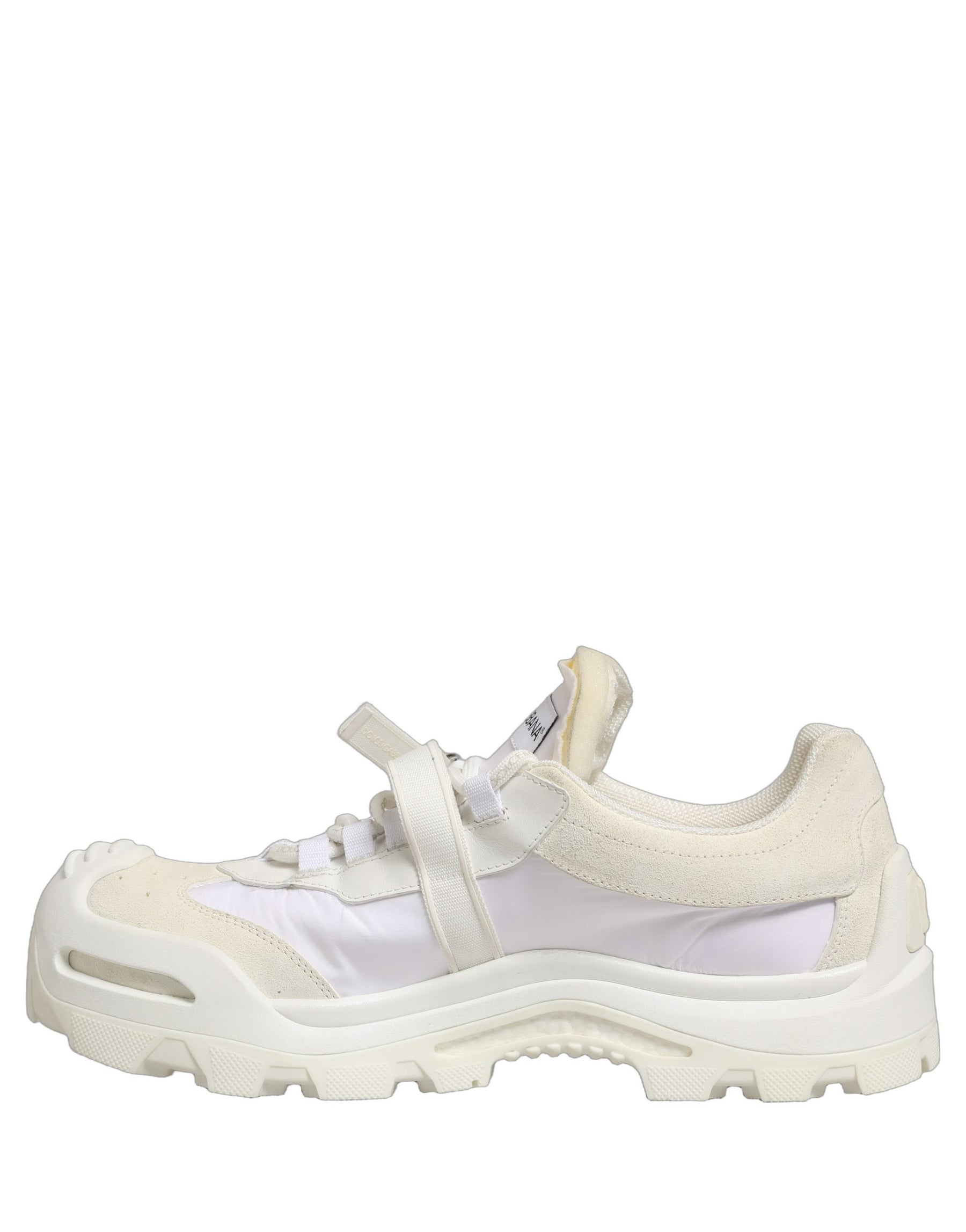 Dolce & Gabbana White Airmaster Panelled Low Top Men Sneakers Shoes | Regal Royce