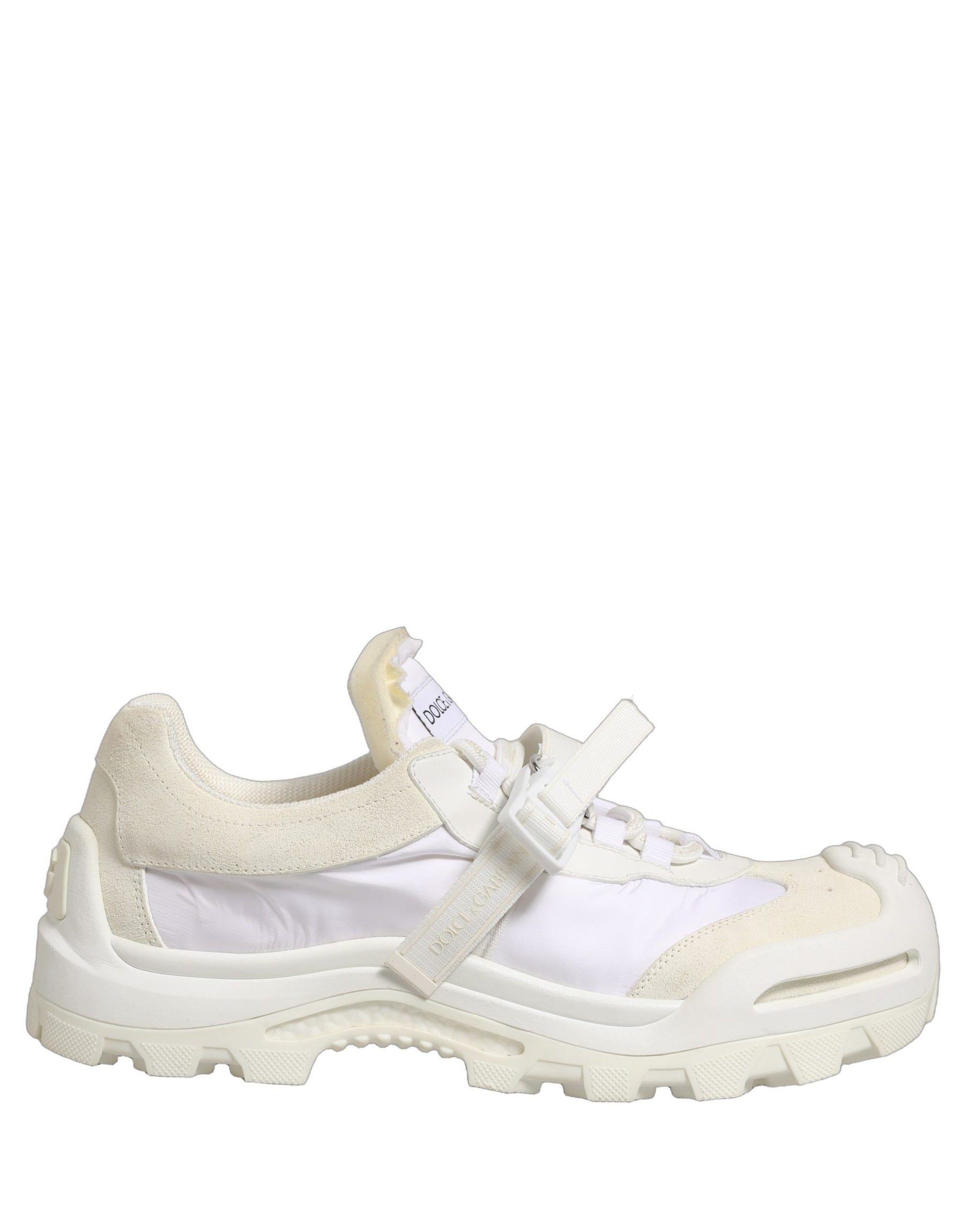 Dolce & Gabbana White Airmaster Panelled Low Top Men Sneakers Shoes | Regal Royce