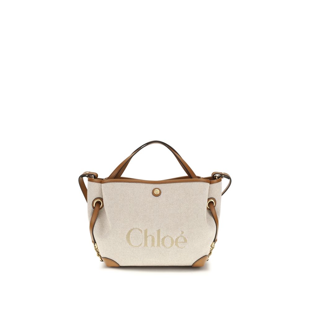 Chloé Beige Fabric Handbag | Regal Royce
