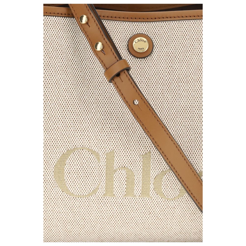Chloé Beige Fabric Handbag | Regal Royce