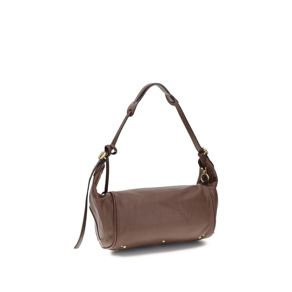 Chloé Brown Calf Leather Bos Taurus Shoulder Bag | Regal Royce