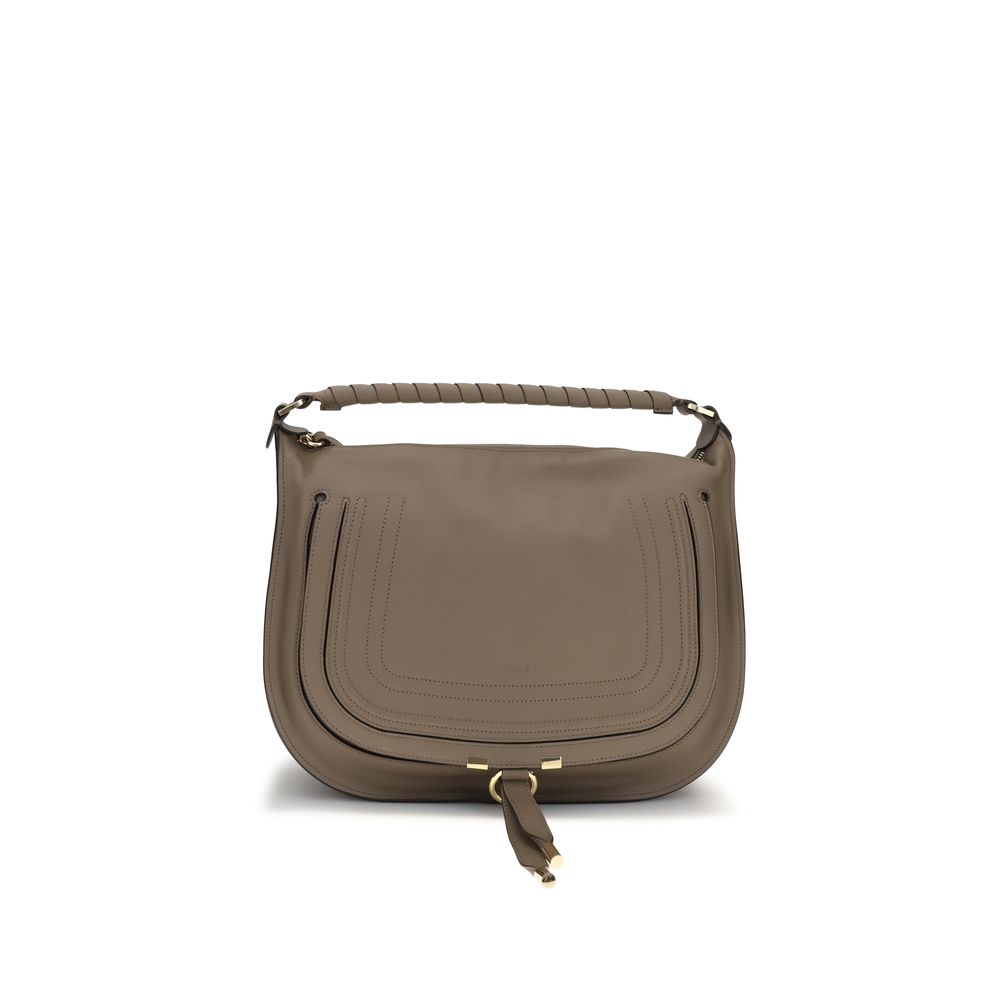Chloé Beige Calf Leather Bos Taurus Shoulder Bag | Regal Royce