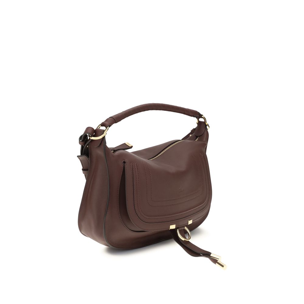 Chloé Bordeaux Calf Leather Bos Taurus Shoulder Bag | Regal Royce