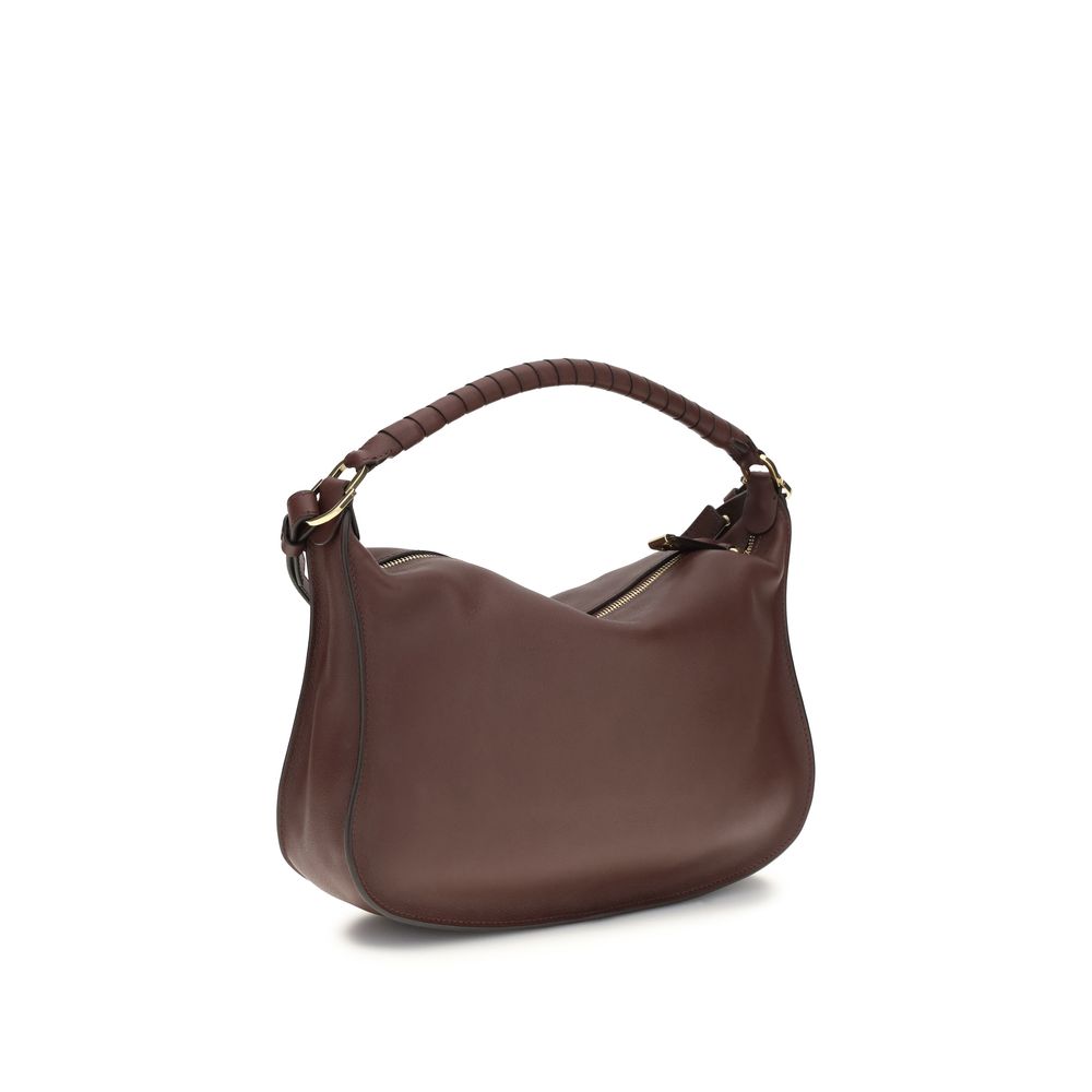 Chloé Bordeaux Calf Leather Bos Taurus Shoulder Bag | Regal Royce