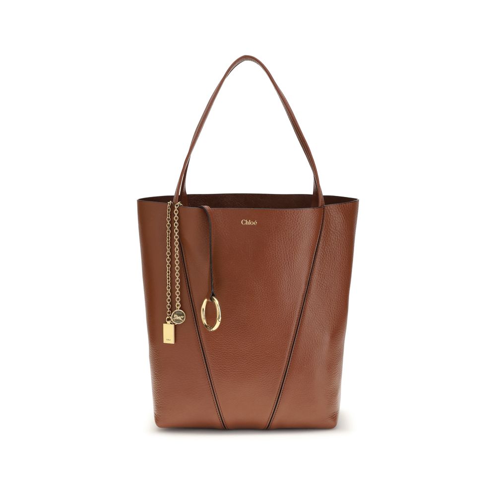 Chloé Brown Calf Leather Bos Taurus Shoulder Bag | Regal Royce