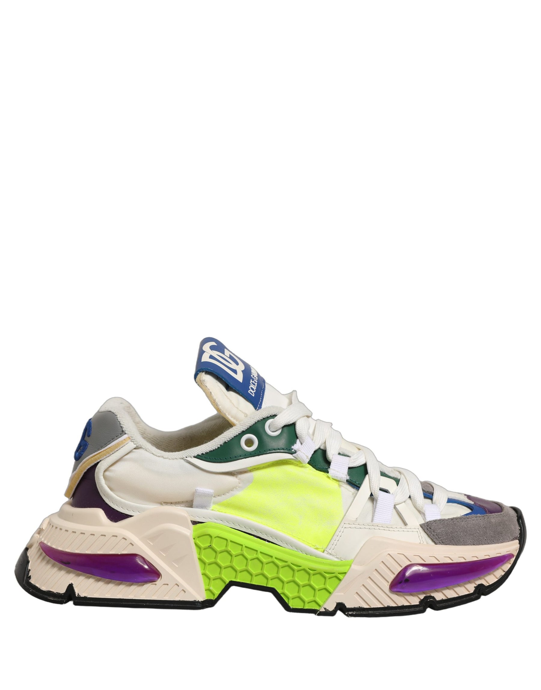 Dolce & Gabbana Multicolor Airmaster Low Top Sneaker Shoes | Regal Royce