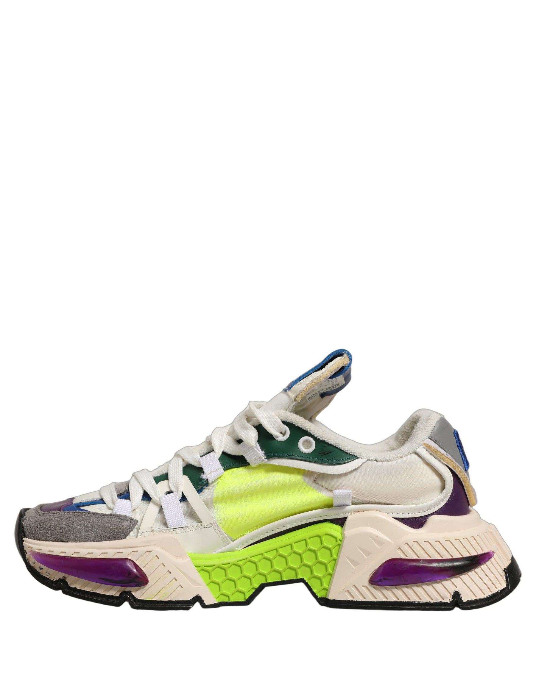 Dolce & Gabbana Multicolor Airmaster Low Top Sneaker Shoes | Regal Royce