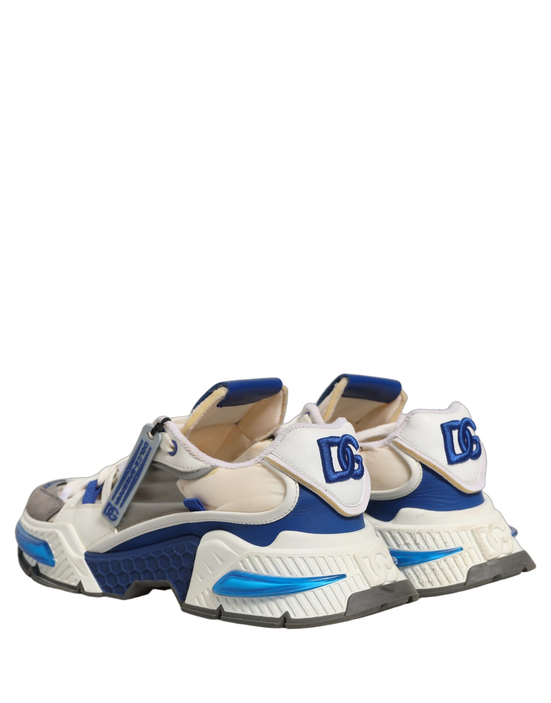 Dolce & Gabbana Black White Daymaster Low Top Sneakers Shoes | Regal Royce