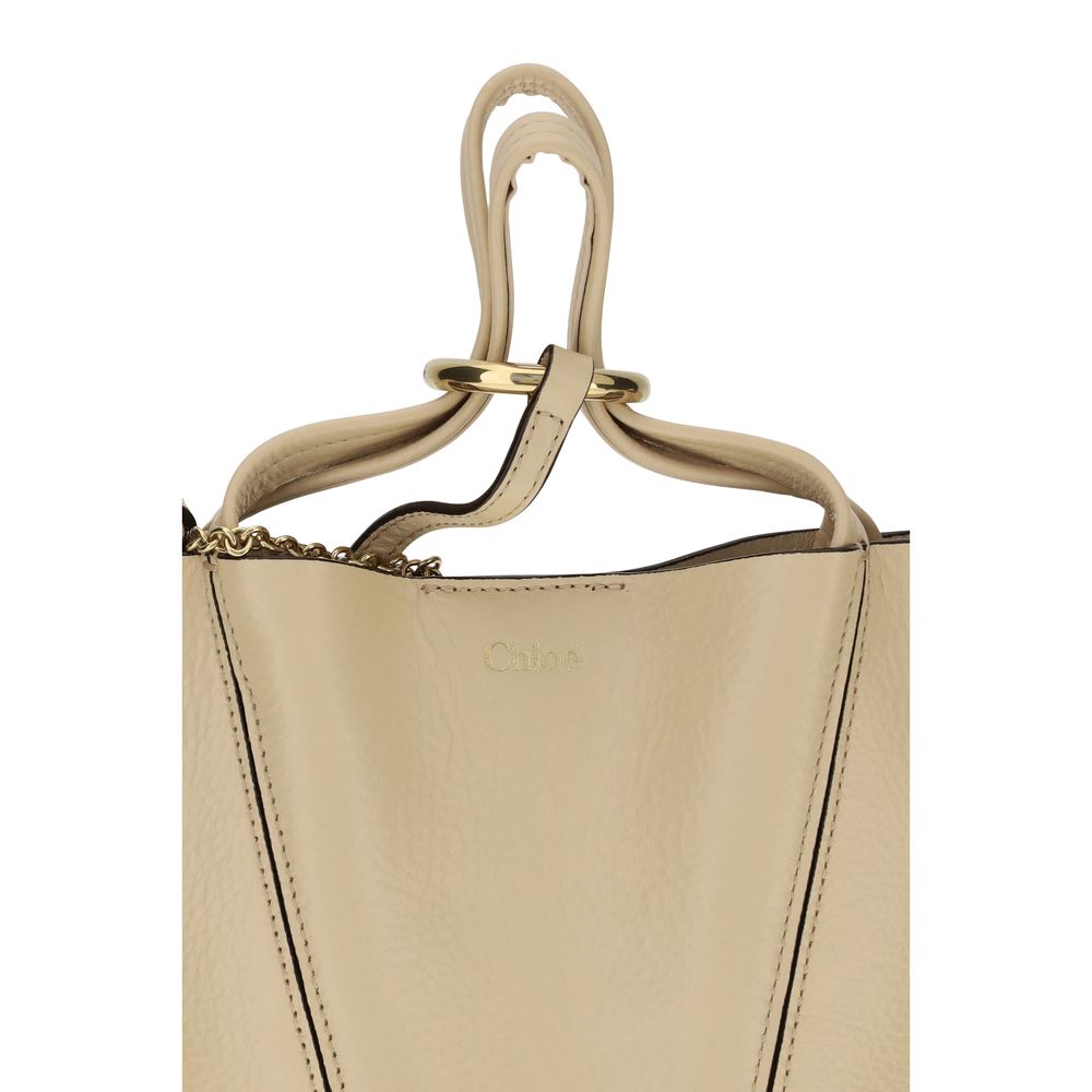 Chloé Beige Calf Leather Bos Taurus Shoulder Bag | Regal Royce