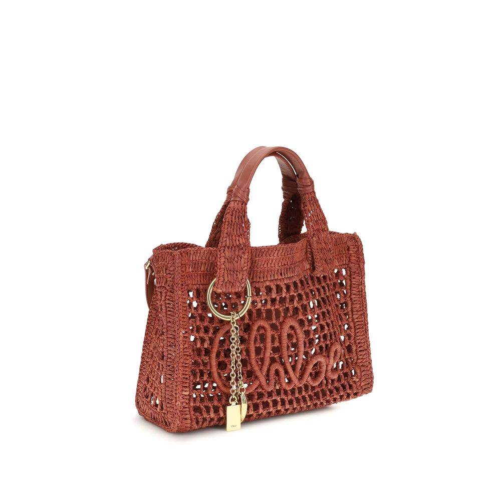 Chloé Multicolor Raffia Shoulder Bag | Regal Royce