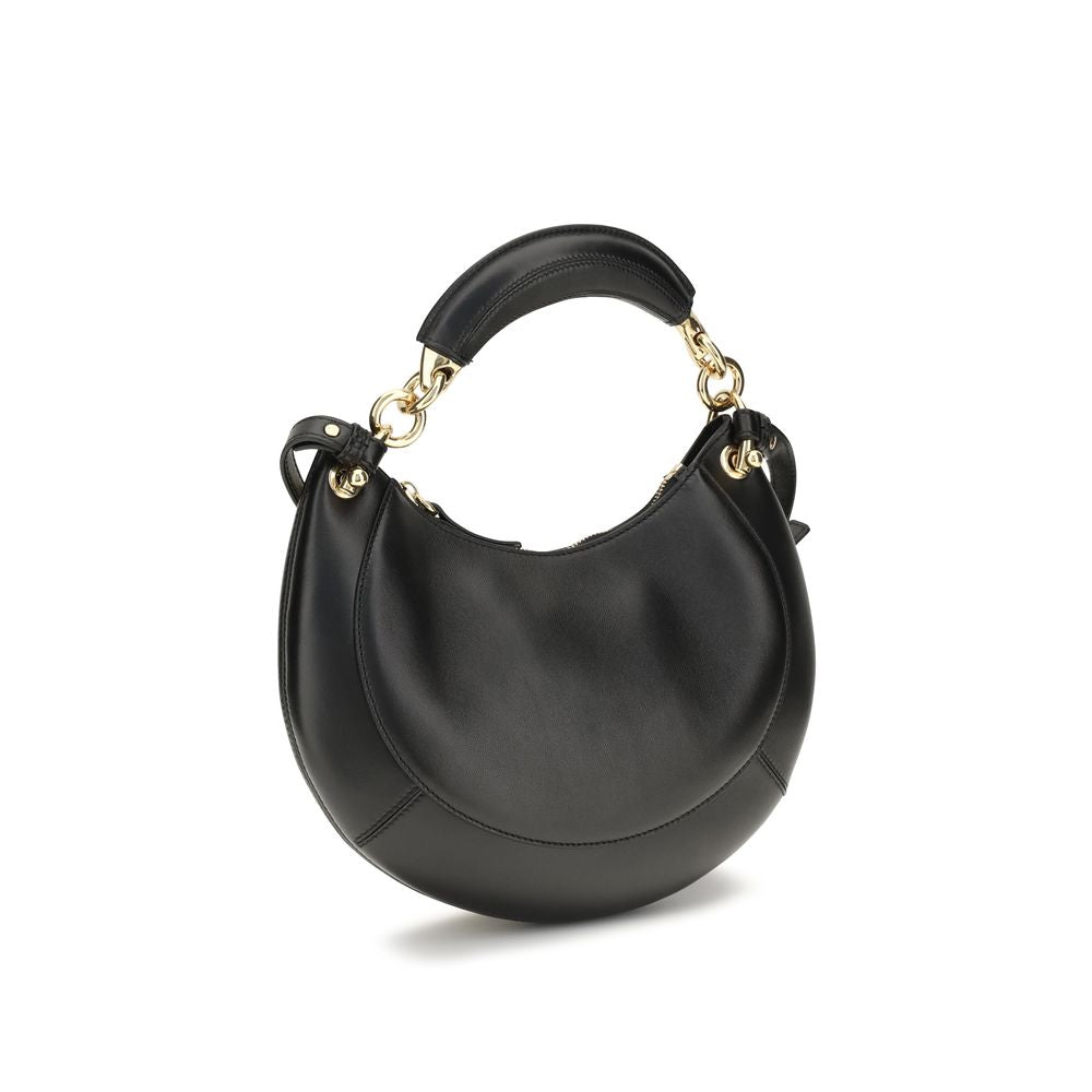 Chloé Black Calf Leather Bos Taurus Shoulder Bag | Regal Royce