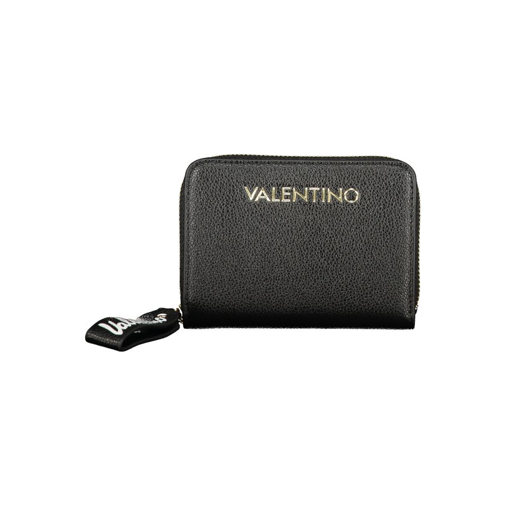 Mario Valentino Nero Polyurethane Women's Wallet | Regal Royce