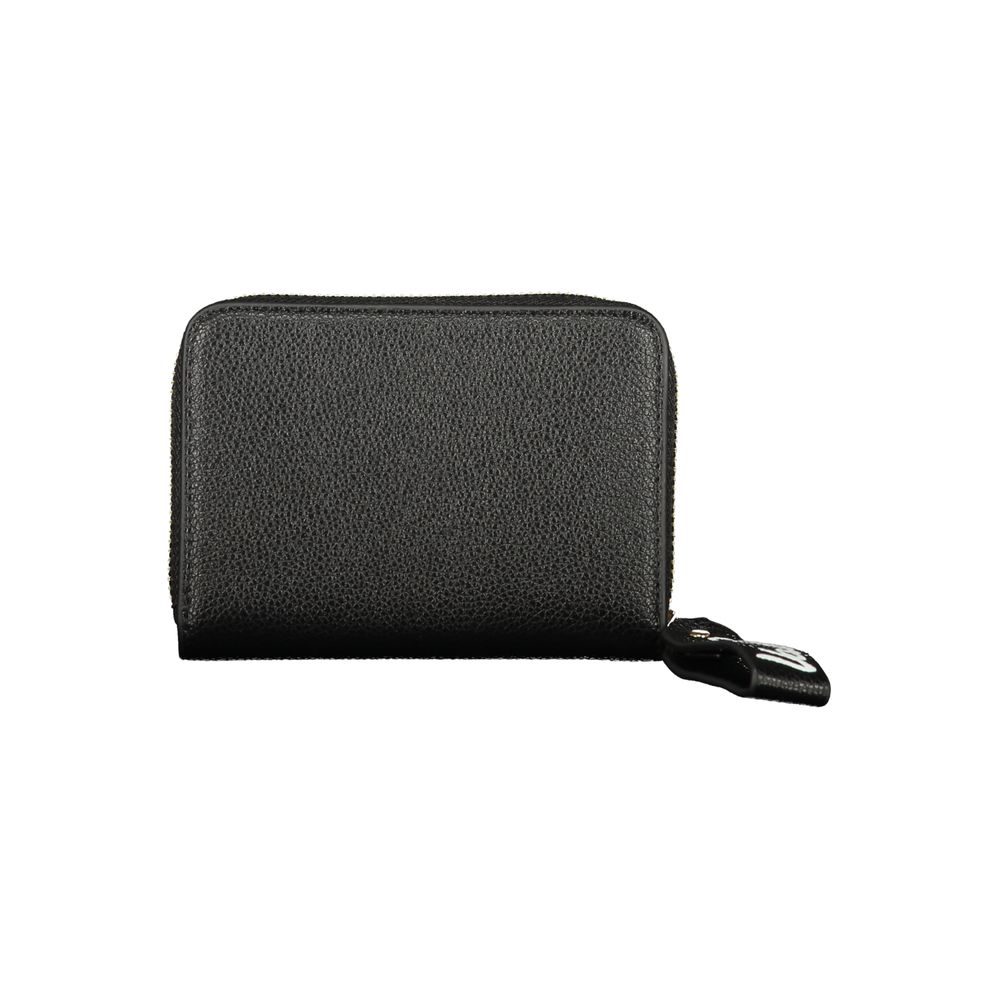 Mario Valentino Nero Polyurethane Women's Wallet | Regal Royce