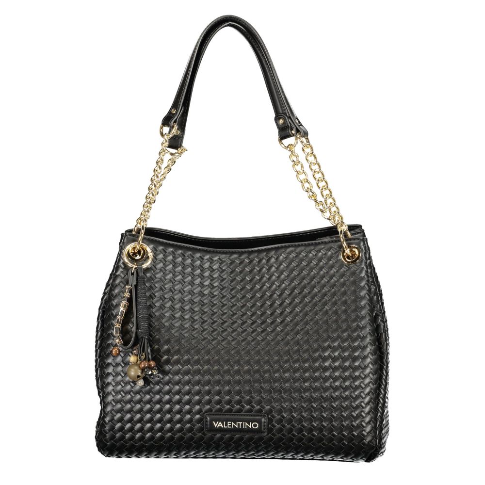 Mario Valentino Nero Polyurethane Women's Bag | Regal Royce
