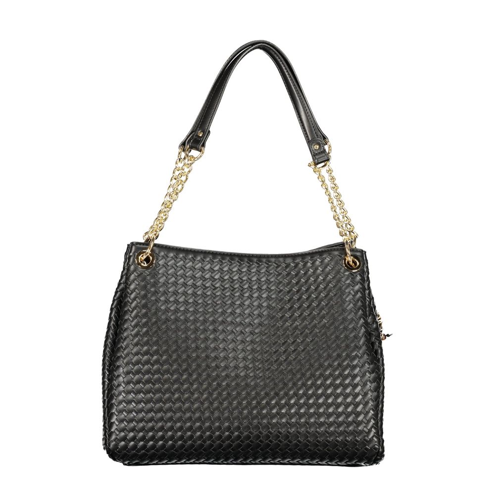 Mario Valentino Nero Polyurethane Women's Bag | Regal Royce