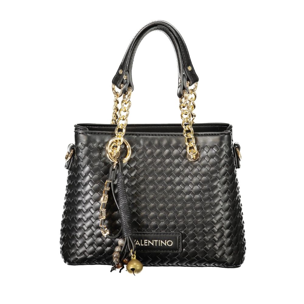 Mario Valentino Nero Polyurethane Women Bag | Regal Royce
