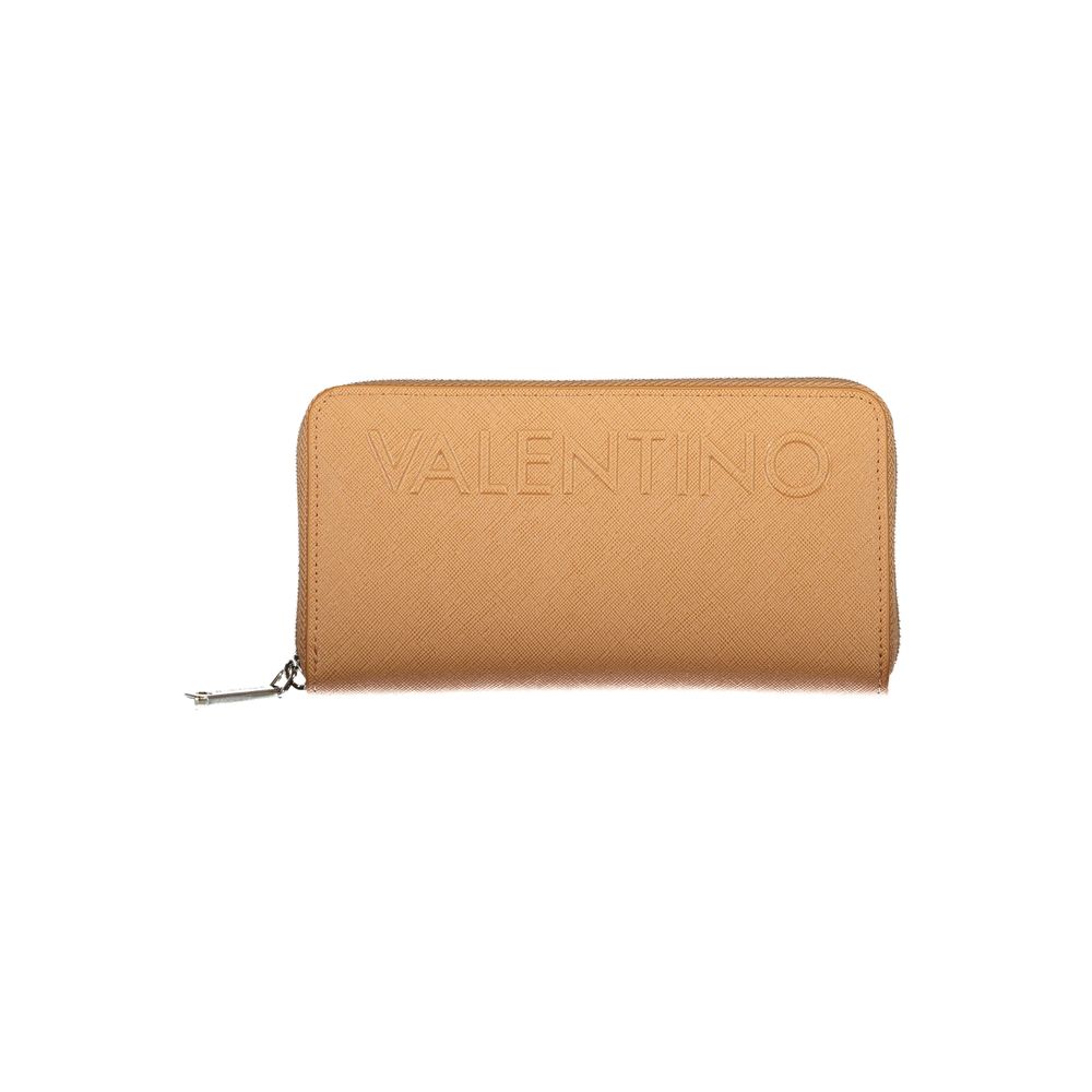 Mario Valentino Brown Polyurethane Women's Wallet | Regal Royce