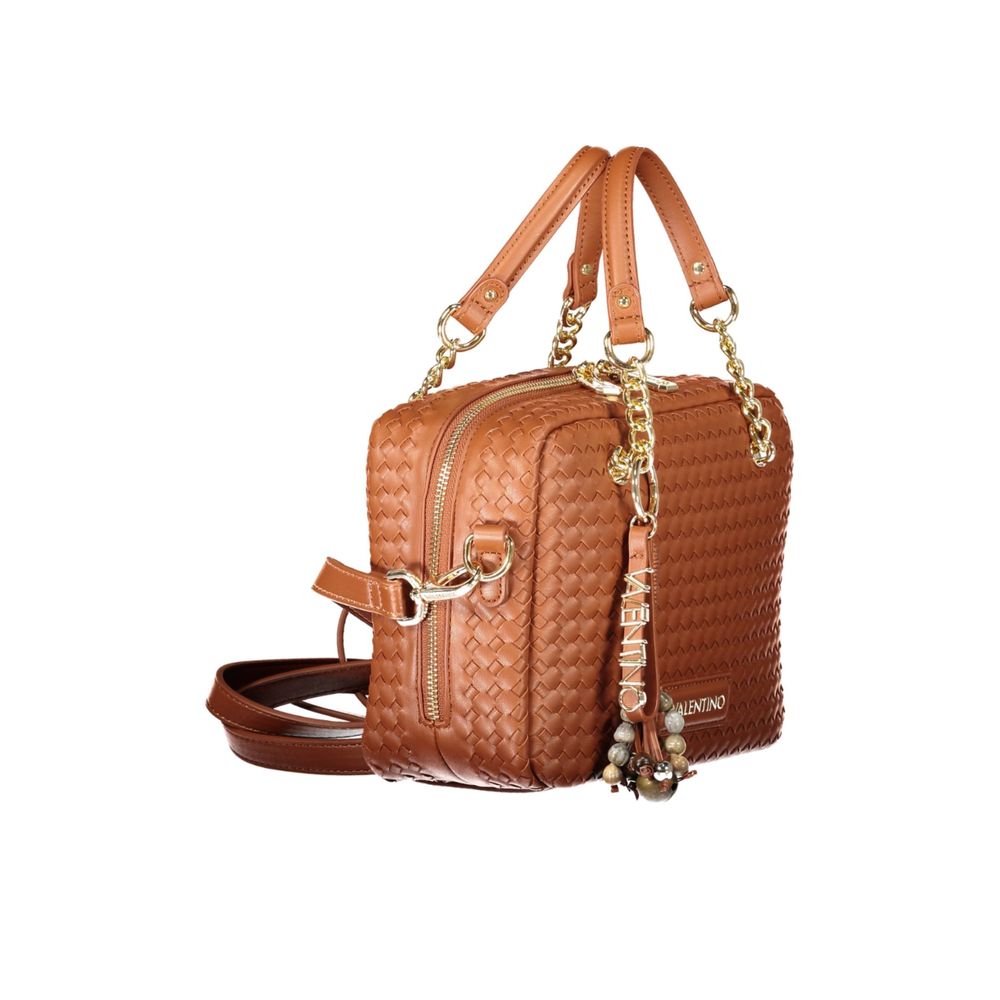 Mario Valentino Brown Polyurethane Women's Bag | Regal Royce