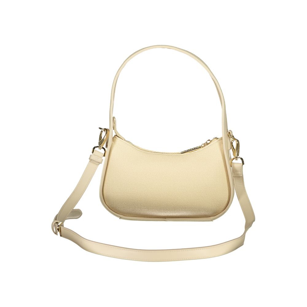 Mario Valentino Beige Polyurethane Women Bag | Regal Royce