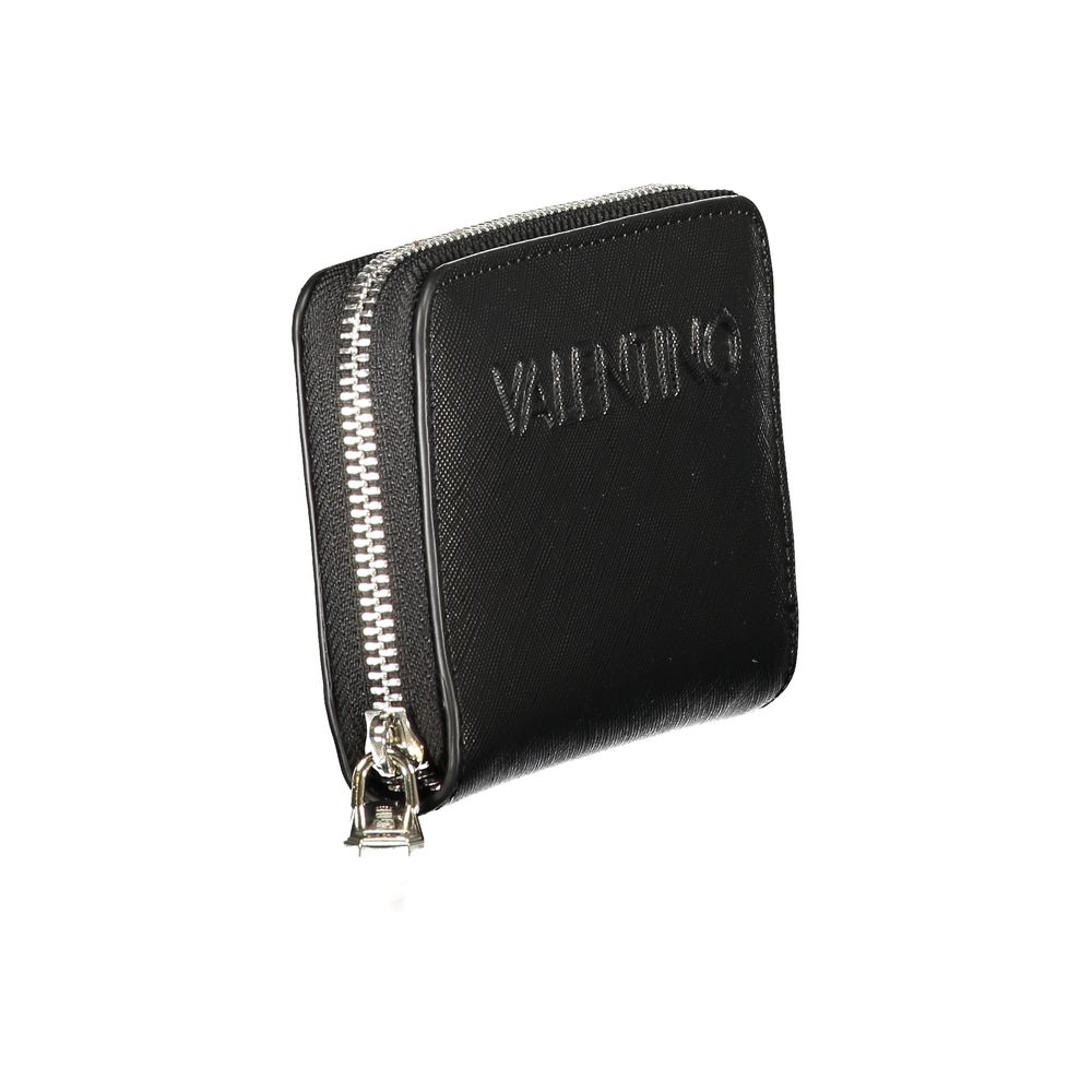 Mario Valentino Nero Poliuretano Women's Wallet | Regal Royce
