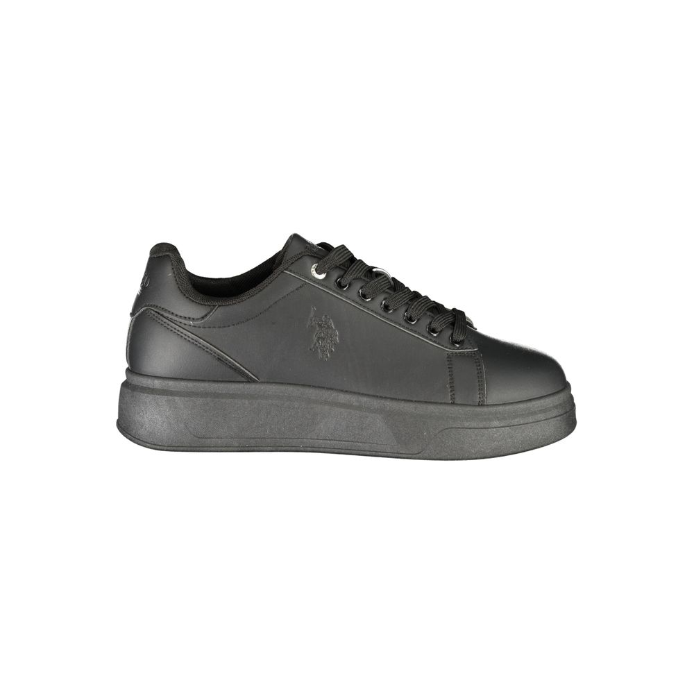 U.S. POLO ASSN. Black Polyester Men's Sneaker | Regal Royce
