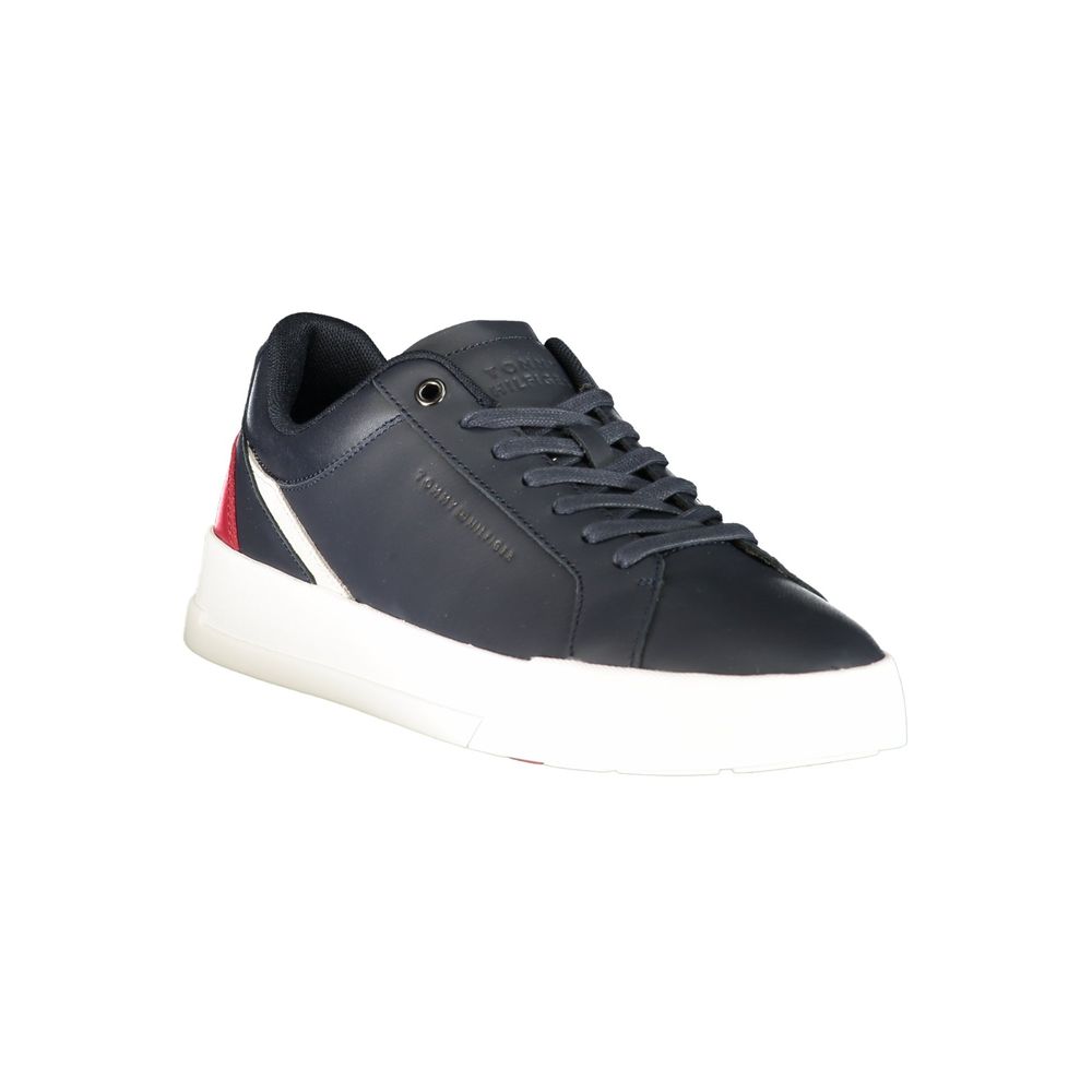 Tommy Hilfiger Blue Polyester Athletic Sneakers | Regal Royce