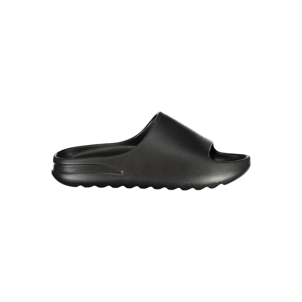 Norway 1963 Black Polyurethane Men's Slipper | Regal Royce
