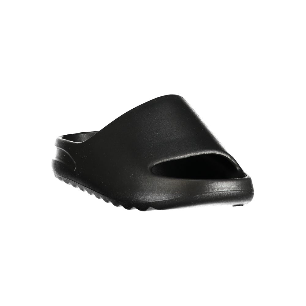 Norway 1963 Black Polyurethane Men's Slipper | Regal Royce