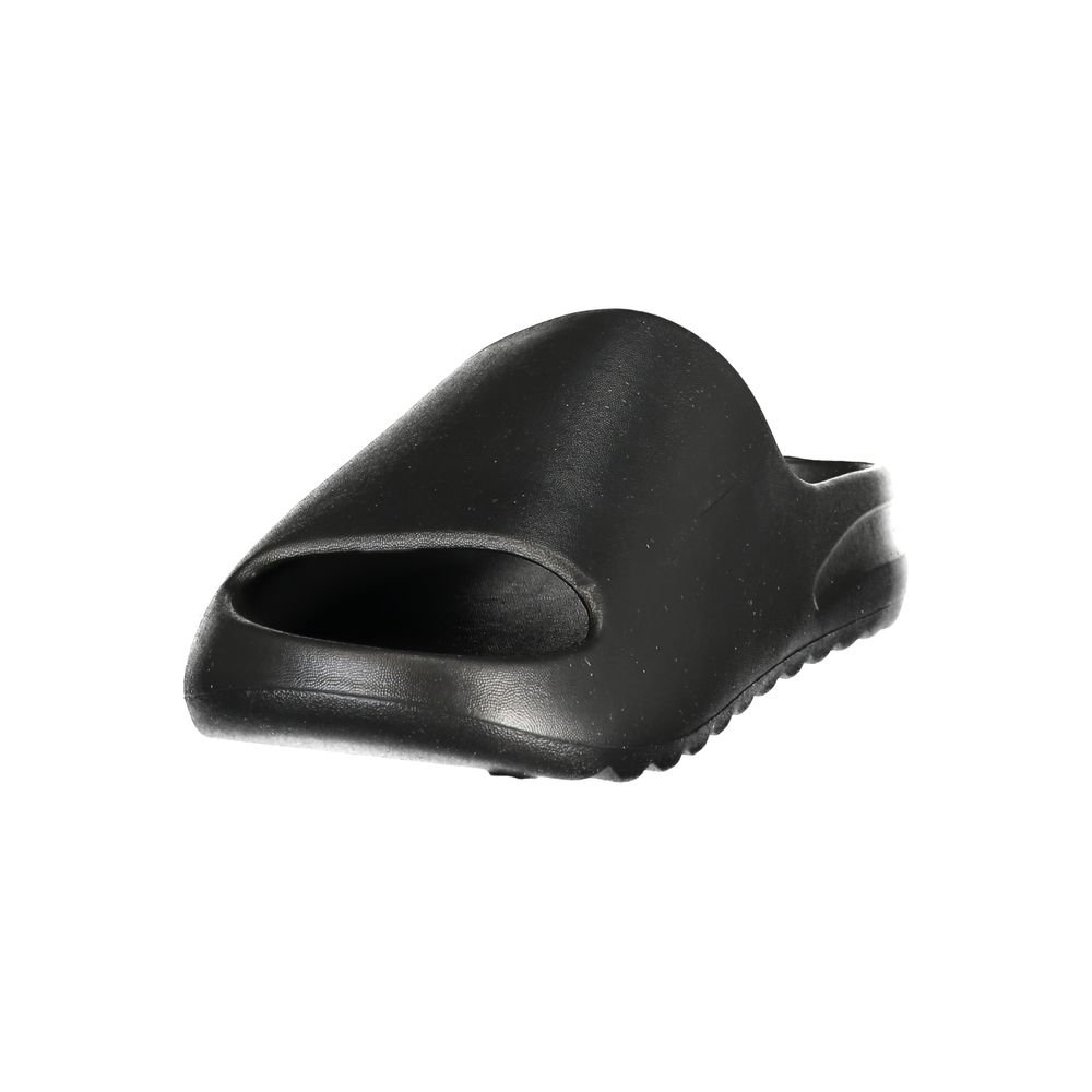 Norway 1963 Black Polyurethane Men's Slipper | Regal Royce