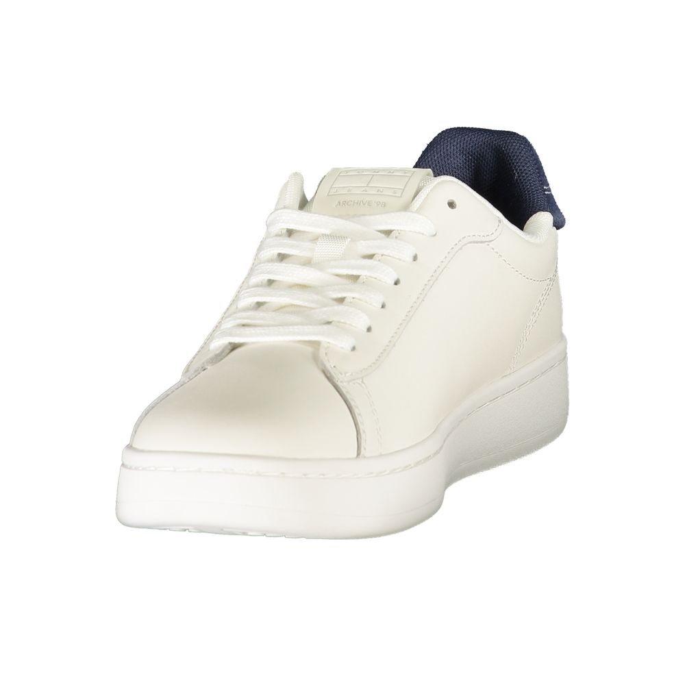 Tommy Hilfiger Bianco Polyurethane Women's Sneaker | Regal Royce