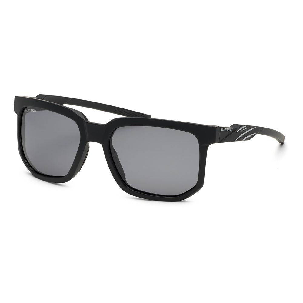 Plein Sport Black Injected Sunglasses | Regal Royce