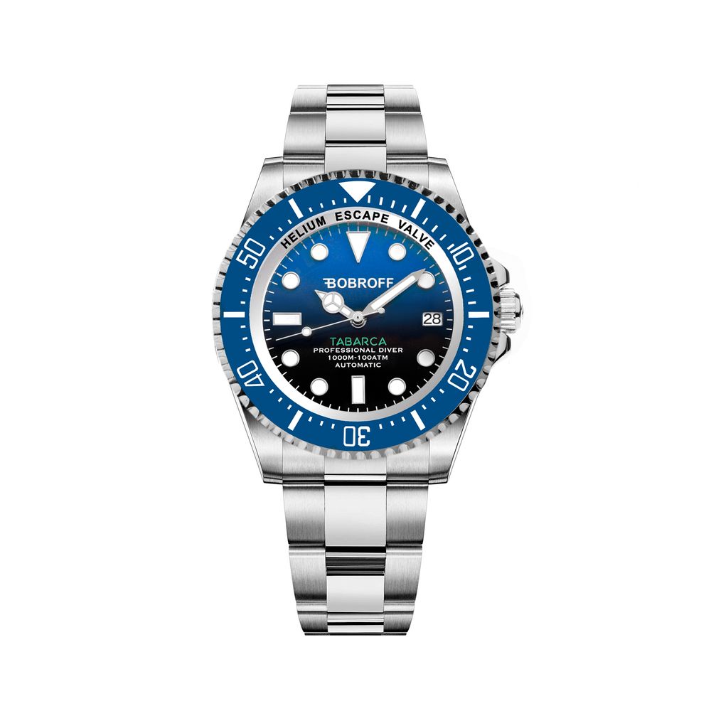 Bobroff Silver Stainless Steel Sport Watch | Regal Royce
