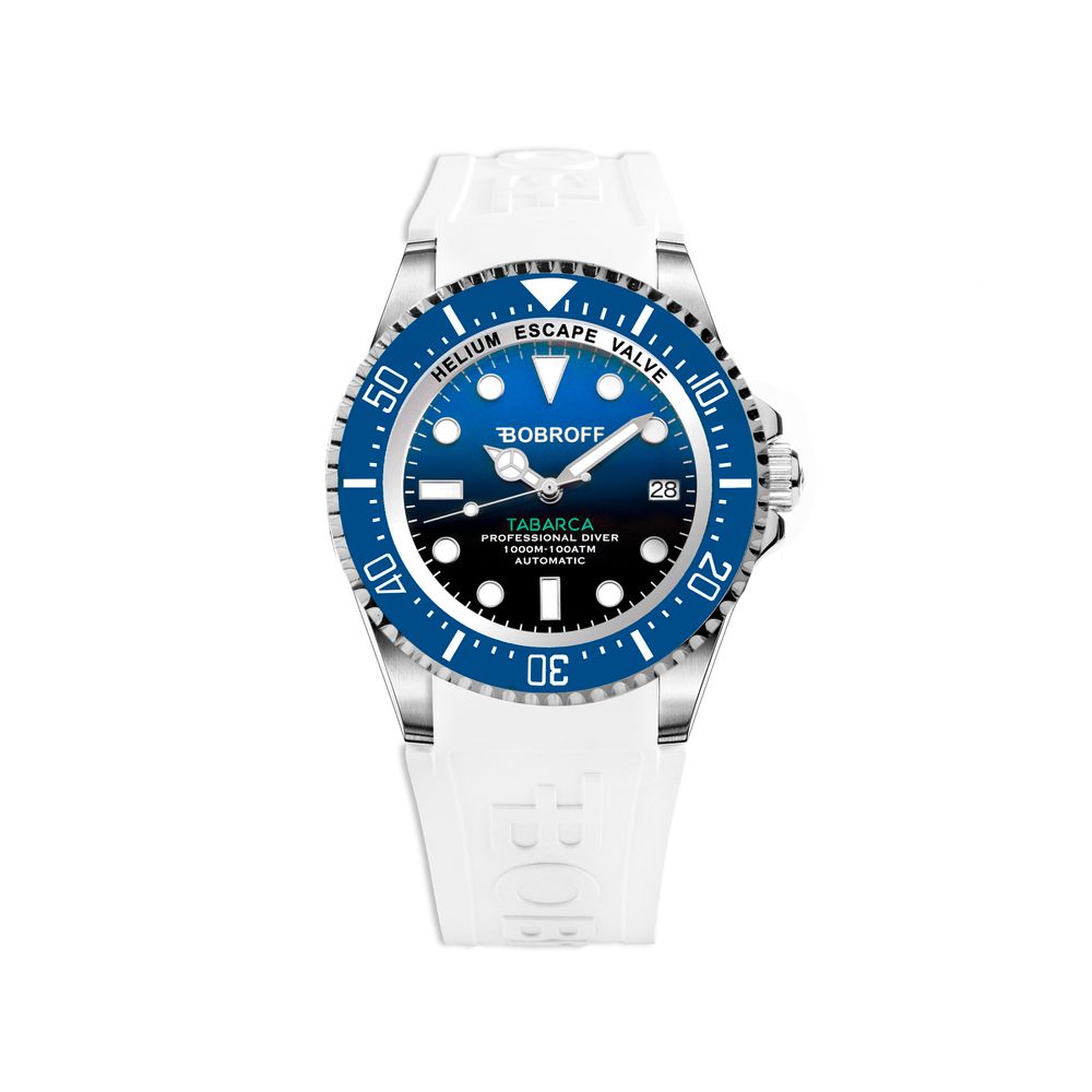 Bobroff White Rubber Sport Watch | Regal Royce