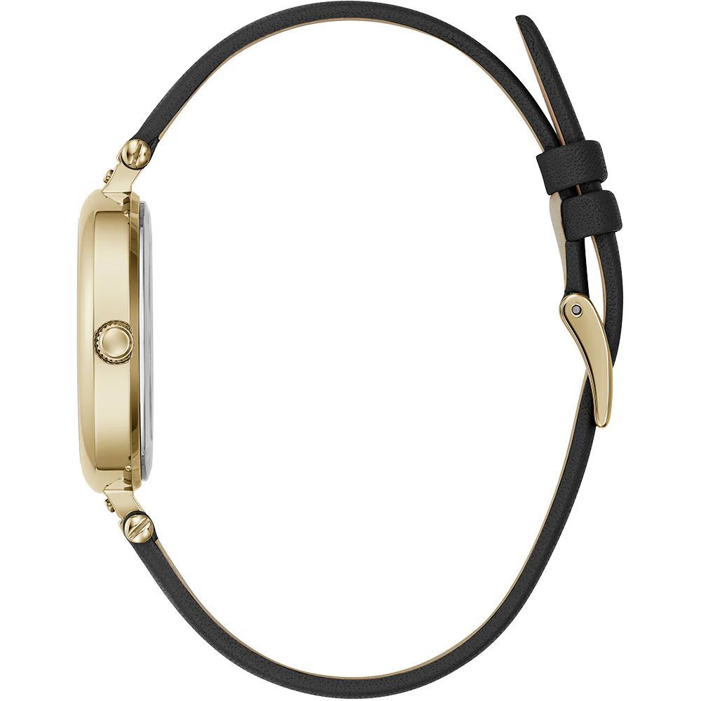 Furla Black Leather Dress Watch | Regal Royce