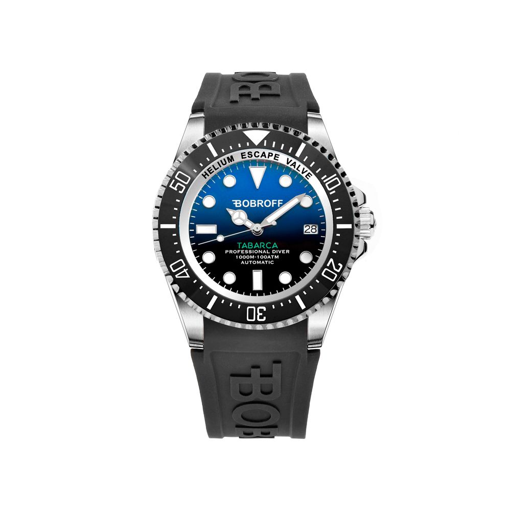 Bobroff Black Rubber Sport Watch | Regal Royce