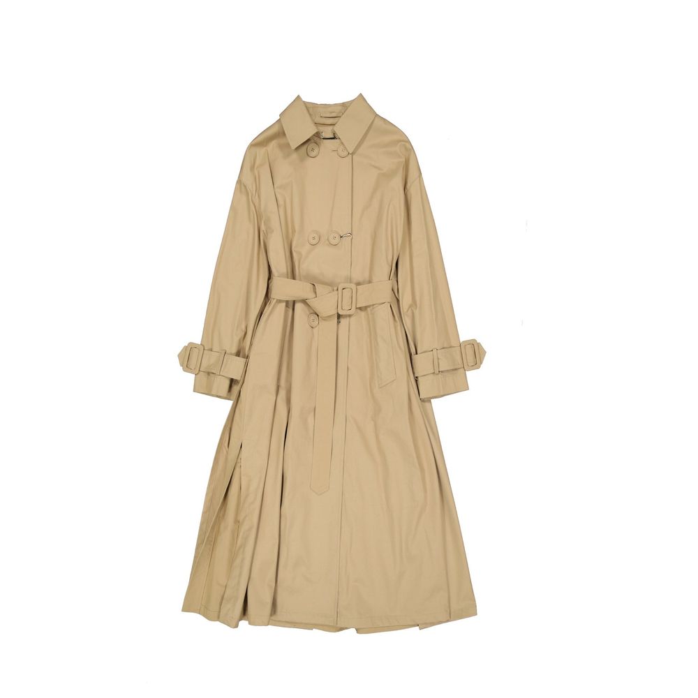 Herno Brown Cotton Coat | Regal Royce