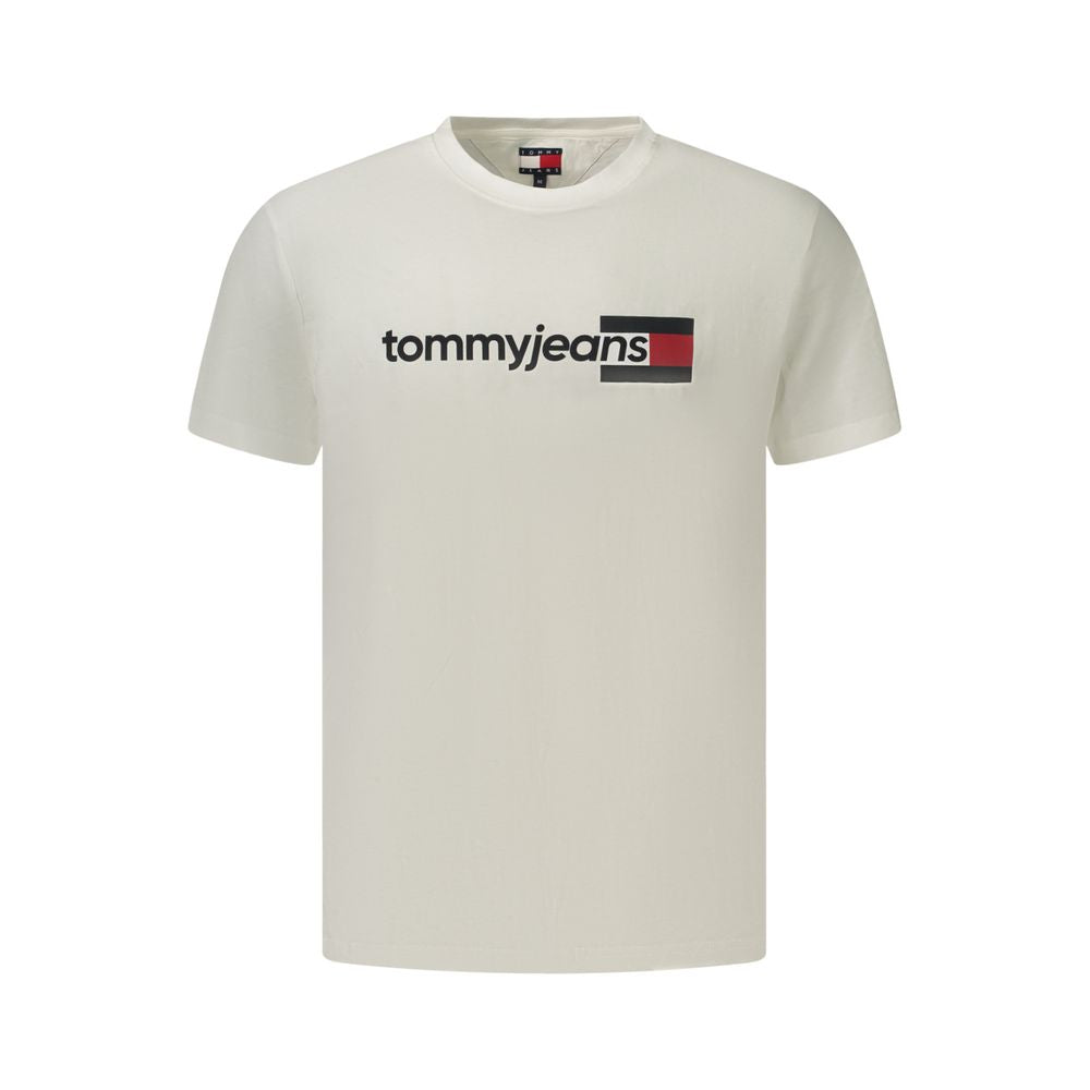 Tommy Hilfiger Bianco Cotton Men's T-Shirt | Regal Royce