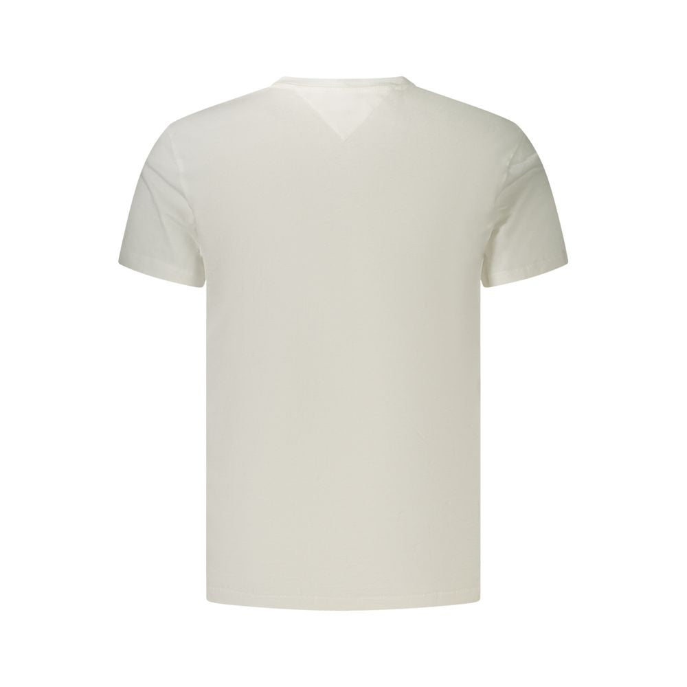 Tommy Hilfiger White Cotton Men's T-Shirt | Regal Royce