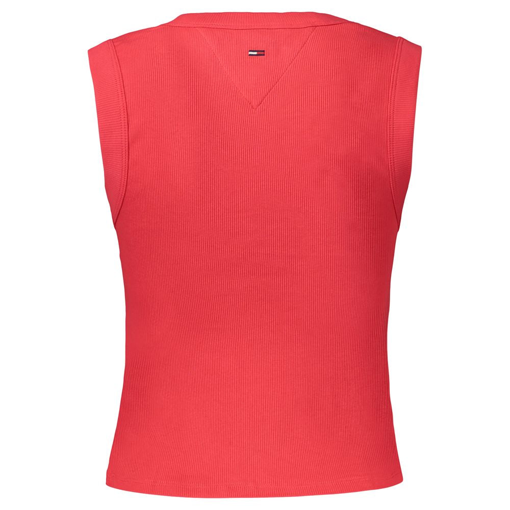 Tommy Hilfiger Red Cotton Women's Tank | Regal Royce